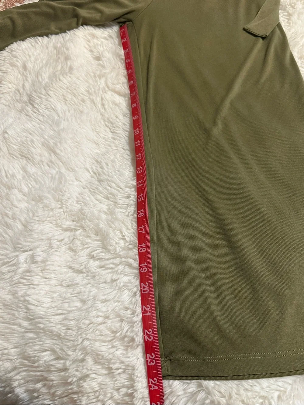 Topshop Olive Green Sleeveless Wide Leg Tie Waist Jumpsuit US 10 - Picture 11 of 14